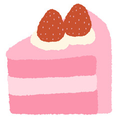 cake with strawberry