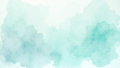 Obraz premium abstract watercolor background blue light