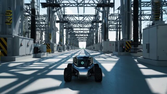 Advanced Robot Inspecting Power Transformers
