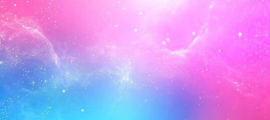Pastel nebulae cosmic display