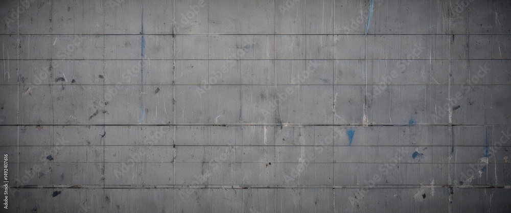 Poster grunge grid texture with blueprint lines overlay, architecture, lines