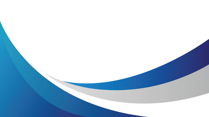 Blue Gradient Curve Abstract Futuristic Background Design