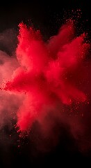 Crimson Nebula's Embrace
