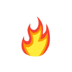 hot fire vector illustration