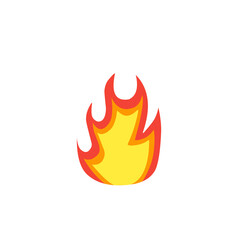 hot fire vector illustration