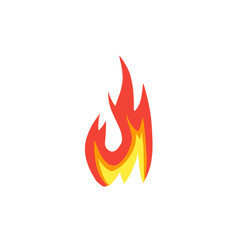 hot fire vector illustration