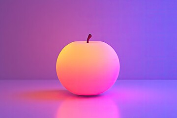 Vibrant, illuminated fruit