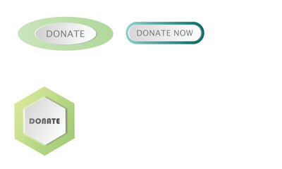 Stylish Donate and Call to Action Button Collection