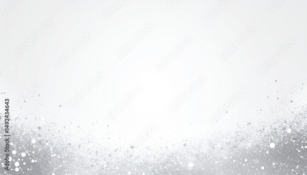 Aufkleber sparkling silver background with glittering effects abstract art digital design minimalist style clo