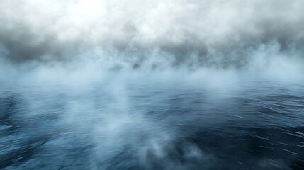 Fototapeta premium Misty water surface