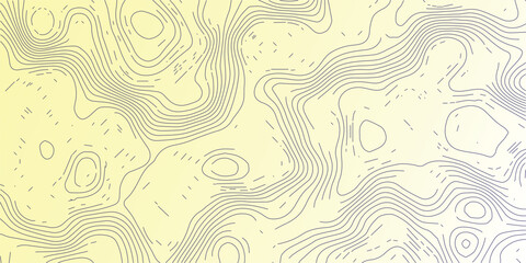 Fototapeta premium abstract topographic wave line black, white line map texture. geometric discovery mounted location counter grid map background.White wave paper curved reliefs abstract background. The topographic map.