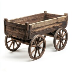 Vintage Wooden Cart