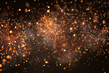 Obraz premium 015-069-256-u8969375333_Fireworks_with_Luminous_Sparks_Silhouette_--ar_32_ff84e993-2ce2-474d-9aa0-7bb3390c0bf5_3