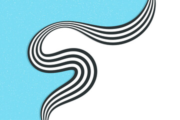 Taby Striped Bicolor Waves Backgrounds Bold Parallel Motion