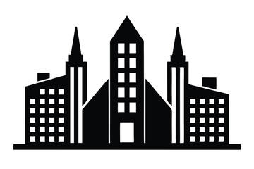 buildings vector icon
