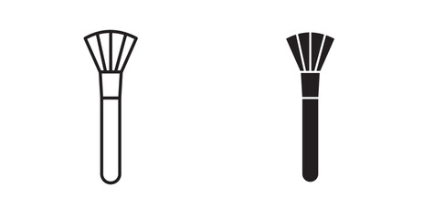 Makeup brush icon