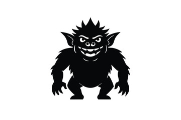 troll vector icon