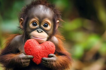 Orangutan Treasured Animal Animal Conceptual