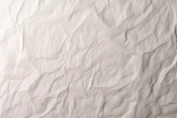 Obraz premium Realistic Crumpled Paper Texture Background in Light Beige