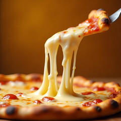 Crispy Crust and Melted Cheese Pizza – Authentic Italian Cuisine
