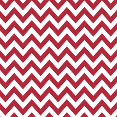 Zig Zag Stripes Seamless Pattern. 4th of July, USA Independence day, Americana Backdrop. Vector Template For Fabric, Textile, Wallpaper, Wrapping Paper