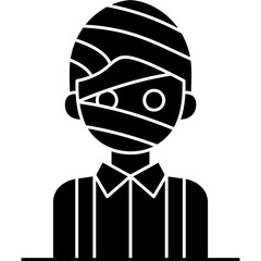 Mummy Icon Vector Element