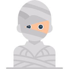 Mummy Icon Vector Element