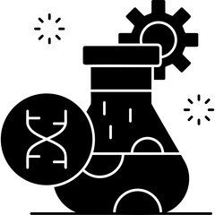 Flasks Icon Vector Element