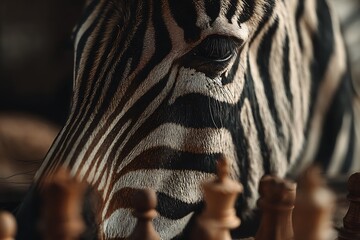 Zebra Close-Up: A Captivating Gaze