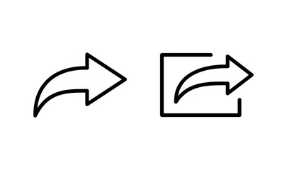 Share icon logo design. Sharing sign and symbol