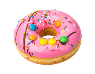 colorful doughnut, sweet, Custom AI Model