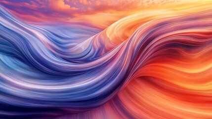 Obraz premium Abstract swirling colors design