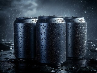 garbage can in the snow