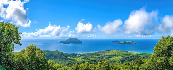 Tropical Island Vista