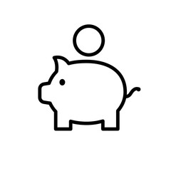  piggy bank, piggy bank icon, savings icon, saving money concept, piggy bank, saving money symbol, 