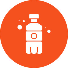 Soda Bottle icon vector image. Suitable for mobile apps, web apps and print media.