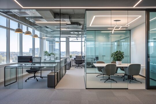 Designing Productive Workspaces for SMEs with Modern Glass Office Solutions