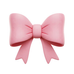 淡いピンクのリボン 可愛く結ばれた優しい質感