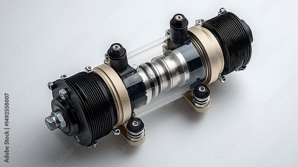 Poster advanced mechanical engine component