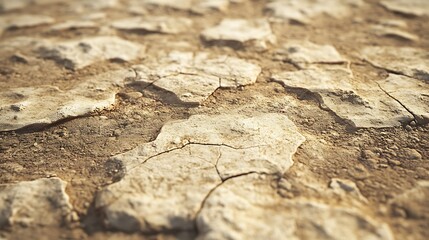 Cracked earth texture