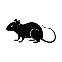 Silhouette of a Mouse