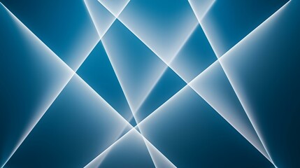 The image contains a teal background overlaid with bright white intersecting lines forming geometric shapes.