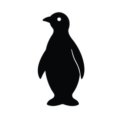 Silhouette of a Penguin