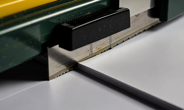Paper cutter detail