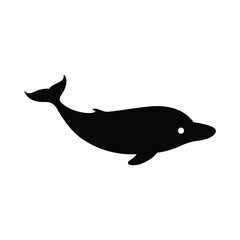 Silhouette of a Whale