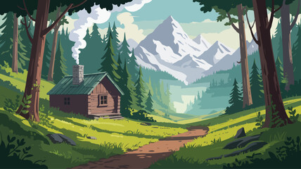 village in the mountains