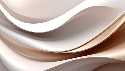 Abstract wallpaper with smooth, organic shapes in muted tones, suitable for modern design