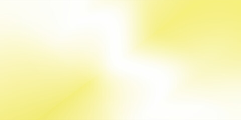 White yellow pastel gradient abstract with website banner background. Blurred color gradient ombre blur unfocused abstract modern vector eps10.