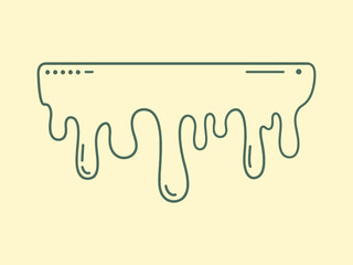 Dynamic Abstract Shape Design Vector Art with Flowing Forms Vector