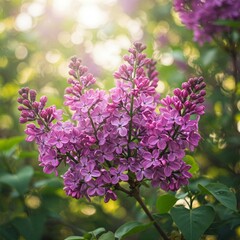 Obraz premium lilac branch